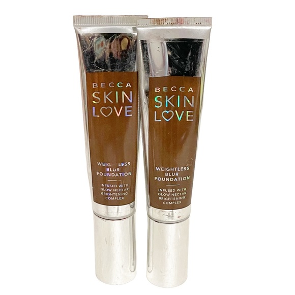 BECCA Other - Becca Skin Love Blur Foundation Weightless 1.23FL Shade Chestnut Lot of 2 Makeup